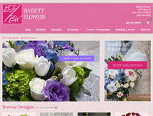 Tablet Screenshot of bassettflowers.com